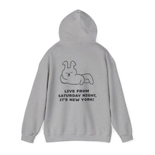Load image into Gallery viewer, Live From Saturday Night, It's New York! Heavy Blend™ Hooded Sweatshirt