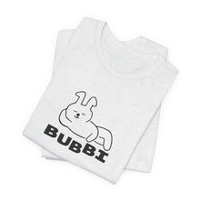 Load image into Gallery viewer, Bubbi Bunny Unisex Jersey Short Sleeve Tee
