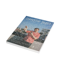 Load image into Gallery viewer, Bubbi 2024 at Syndicated Postet. Graham with the PAWG wine bottle. Postcard.