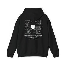 Load image into Gallery viewer, You Can't See It Yourself, So I Help You Heavy Blend™ Hooded Sweatshirt