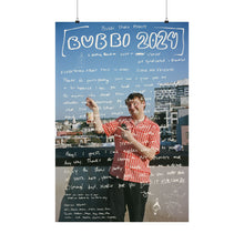 Load image into Gallery viewer, Bubbi 2024 at Syndicated, Graham with the PAWG Vertical Poster