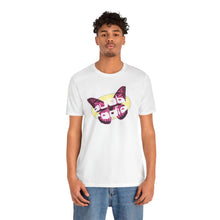 Load image into Gallery viewer, Bubbi Radio Butterfly Unisex Jersey Short Sleeve Tee