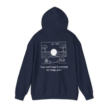 Load image into Gallery viewer, You Can't See It Yourself, So I Help You Heavy Blend™ Hooded Sweatshirt