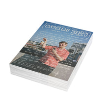 Load image into Gallery viewer, Bubbi 2024 at Syndicated Postet. Graham with the PAWG wine bottle. Postcard.