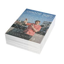 Load image into Gallery viewer, Bubbi 2024 at Syndicated Postet. Graham with the PAWG wine bottle. Postcard.