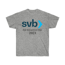 Load image into Gallery viewer, SVB Risk Management Dept. 2023