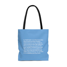 Load image into Gallery viewer, Bubbi Radio Butterfly Guest Tote Bag