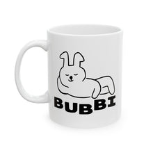 Load image into Gallery viewer, Bubbi Bunny Ceramic Mug (11oz/15oz)
