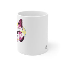 Load image into Gallery viewer, Bubbi Radio Butterfly Ceramic Mug 11oz
