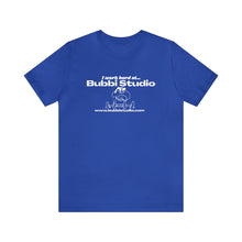 Load image into Gallery viewer, I Work Hard at Bubbi Studio Unisex Jersey Short Sleeve Tee
