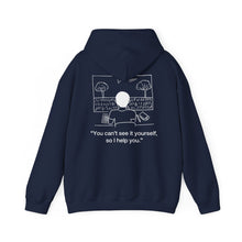 Load image into Gallery viewer, You Can't See It Yourself, So I Help You Heavy Blend™ Hooded Sweatshirt
