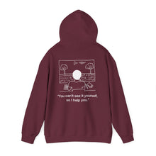 Load image into Gallery viewer, You Can't See It Yourself, So I Help You Heavy Blend™ Hooded Sweatshirt
