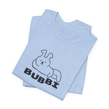 Load image into Gallery viewer, Bubbi Bunny Unisex Jersey Short Sleeve Tee
