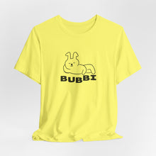 Load image into Gallery viewer, Bubbi Bunny Unisex Jersey Short Sleeve Tee
