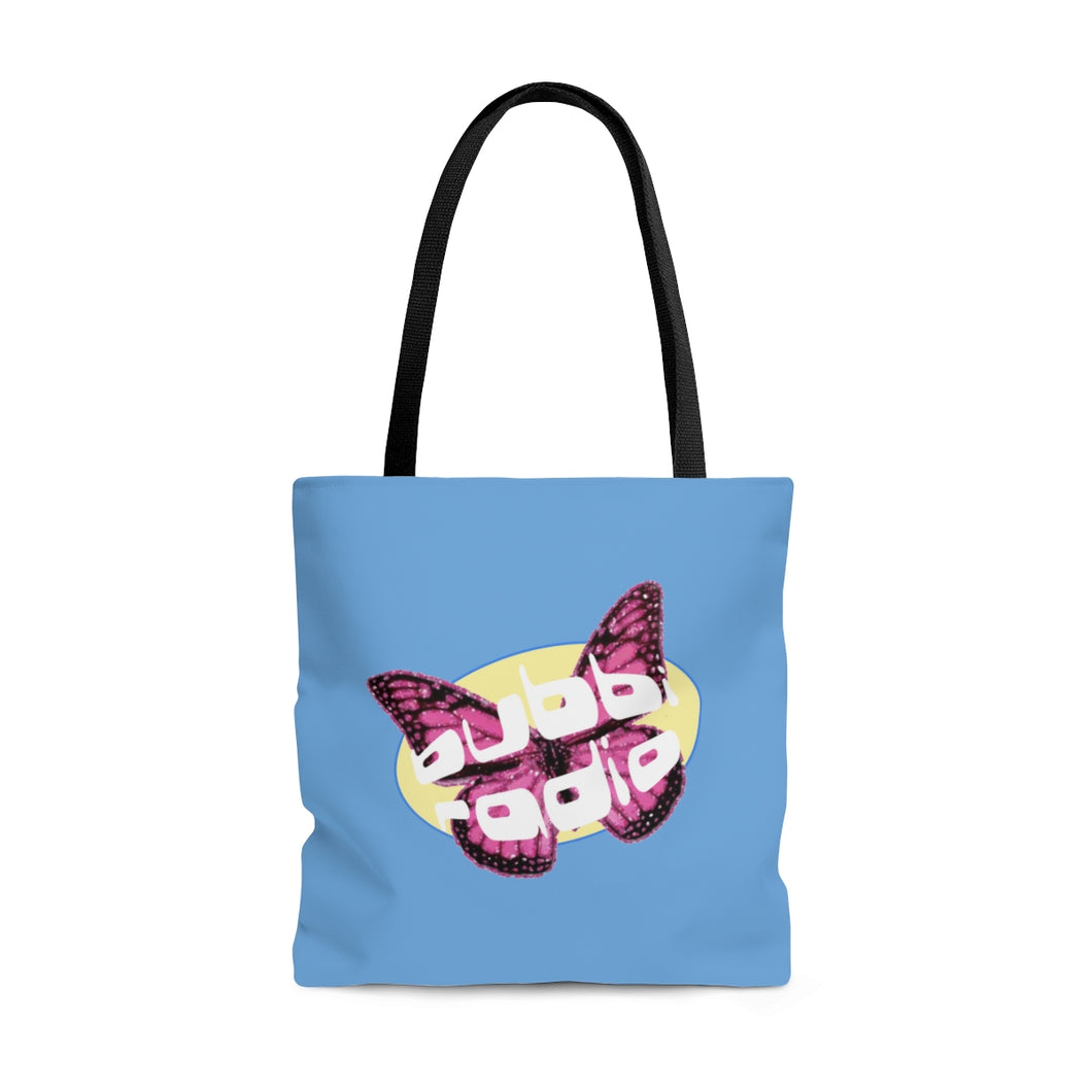 Bubbi Radio Butterfly Guest Tote Bag