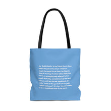 Load image into Gallery viewer, Bubbi Radio Butterfly Guest Tote Bag
